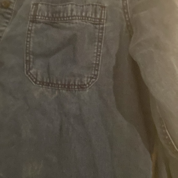Label of Graded Goods L.O.G.G.Button Down denim like dress - Picture 3 of 6
